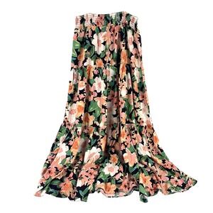 Petal‎ & Pup Rhiannan High Waisted Frill Skirt Tiered Maxi Sz S Cottagecore